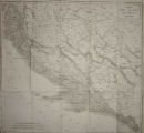 VALLARDI, PIETRO AND GIUSEPPE: MAP EXHIBITING THE ROUTE BETWEEN RIJEKA AND KOTOR
